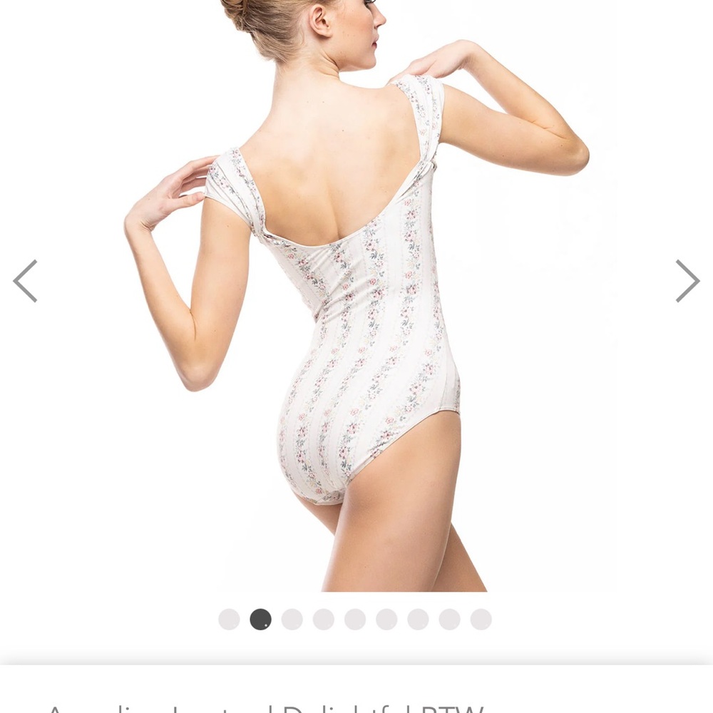 Eleve white Angelina leotard - Picture 2 of 2